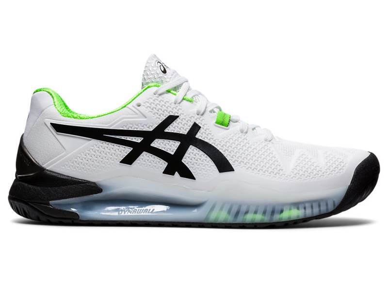 Sapatilhas Tenis Asics GEL-RESOLUTION 8 Homem Branco, 7247A521.200